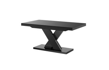 Stół rozkładany XENON LUX 160 - Czarny / Czarny